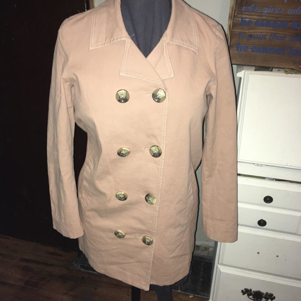 Sundance double breasted lightweight trench coat